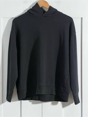 Muji black pullover hoodie size S-M